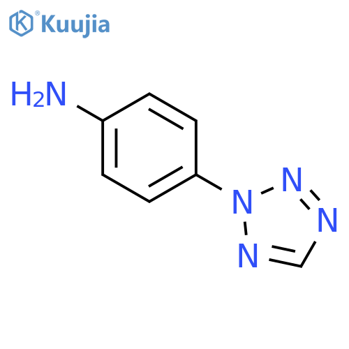 4-(2H-1,2,3,4-tetrazol-2-yl)aniline structure
