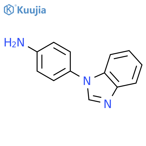 4-(1H-benzimidazol-1-yl)aniline structure