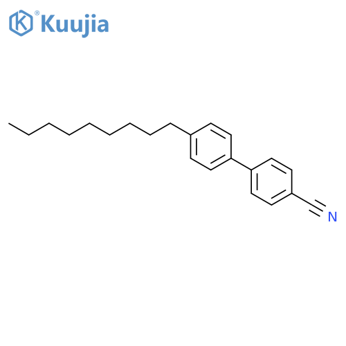 4-Cyano-4'-nonylbiphenyl structure