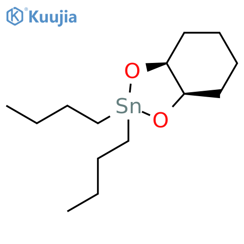 1,3,2-Benzodioxastannole, 2,2-dibutylhexahydro-, cis- structure
