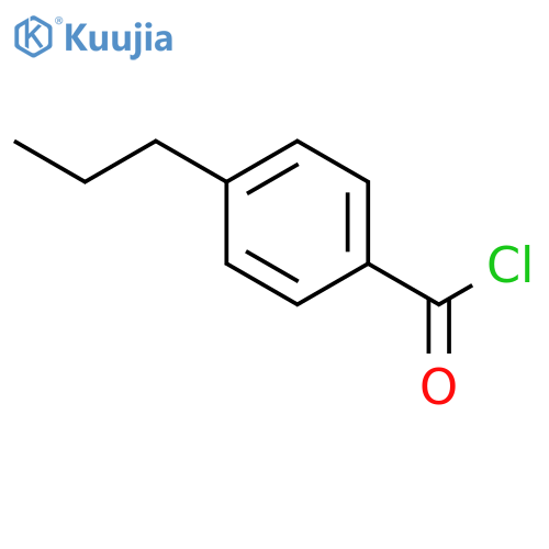 4-n-Propylbenzoyl chloride structure