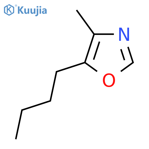 4,5-Dialkyloxazoles; 5-Butyl-4-methyloxazole structure