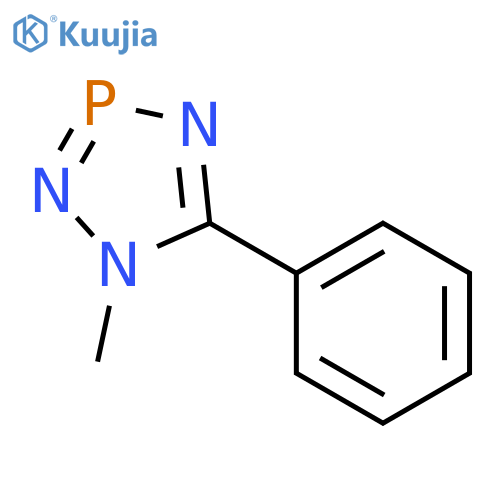 1H-1,2,4,3-Triazaphosphole, 1-methyl-5-phenyl- structure