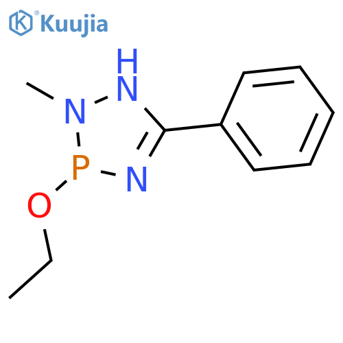 1H-1,2,4,3-Triazaphosphole, 3-ethoxy-2,3-dihydro-2-methyl-5-phenyl- structure