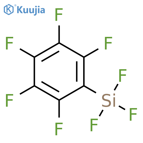 Silane, trifluoro(pentafluorophenyl)- structure