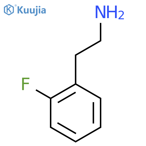 2-Fluorophenethylamine structure