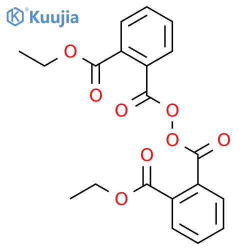 bis[2-(ethoxycarbonyl)phenyl]peroxyanhydride structure