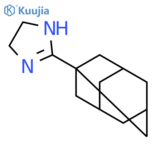 2-(adamantan-1-yl)-4,5-dihydro-1H-imidazole structure