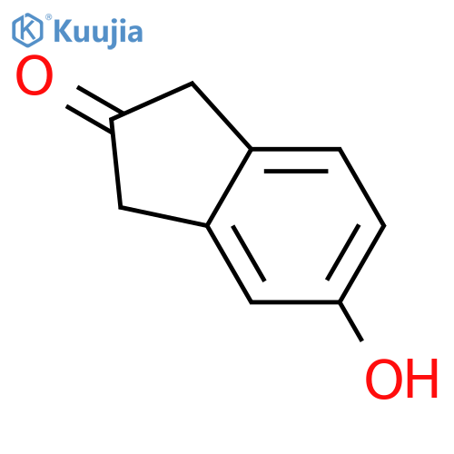 5-hydroxy-2,3-dihydro-1H-inden-2-one structure