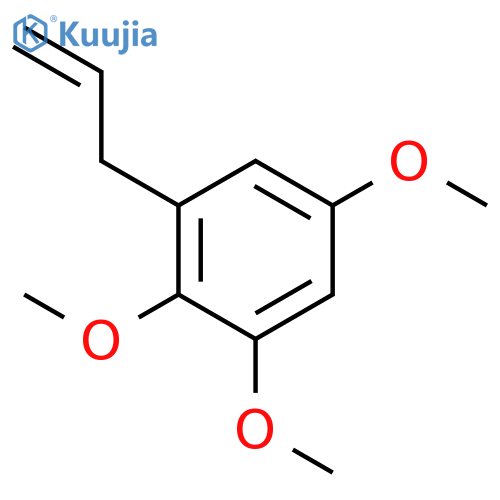Benzene, 1,2,5-trimethoxy-3-(2-propenyl)- structure