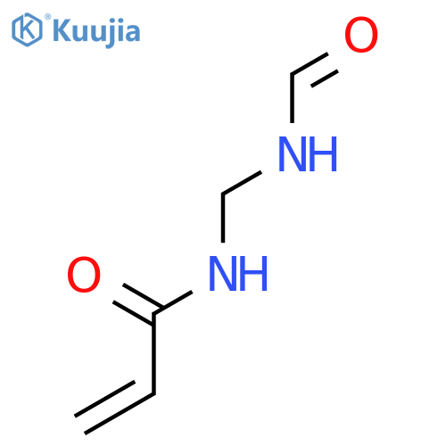 2-Propenamide, N-[(formylamino)methyl]- structure