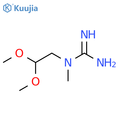 2-Azabutane, N-amidino-4,4-dimethoxy- structure
