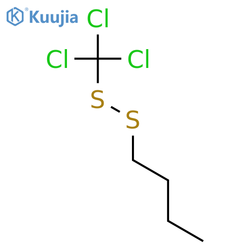 Disulfide, butyltrichloromethyl (9CI) structure