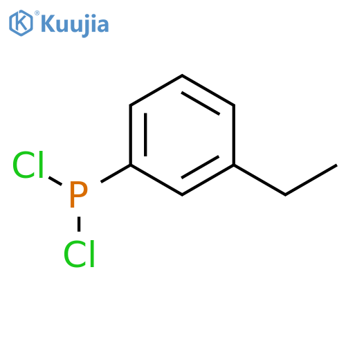 Phosphonous dichloride, (3-ethylphenyl)- structure