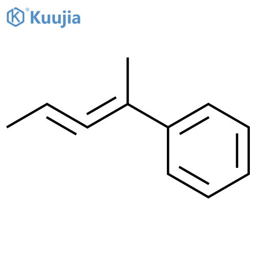 Benzene, (1-methyl-1,2-butadienyl)- structure