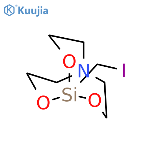 2,8,9-Trioxa-5-aza-1-silabicyclo[3.3.3]undecane, 1-(iodomethyl)- structure