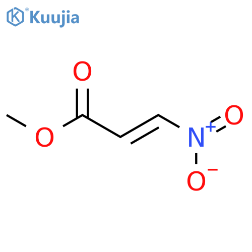 2-Propenoic acid, 3-nitro-, methyl ester, (2E)- structure