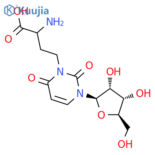 3-(3-Amino-3-carboxypropyl)uridine structure