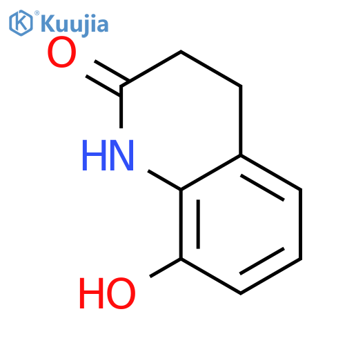 8-hydroxy-1,2,3,4-tetrahydroquinolin-2-one structure