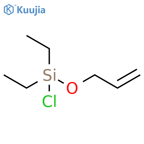 Silane, chlorodiethyl(2-propen-1-yloxy)- structure