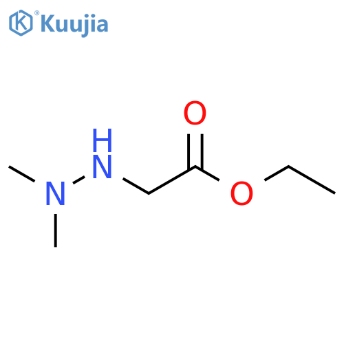 ACETIC ACID, (2,2-DIMETHYLHYDRAZINO)-, ETHYL ESTER structure