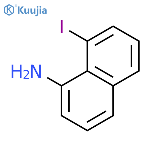 8-Iodo-naphthalen-1-ylamine structure