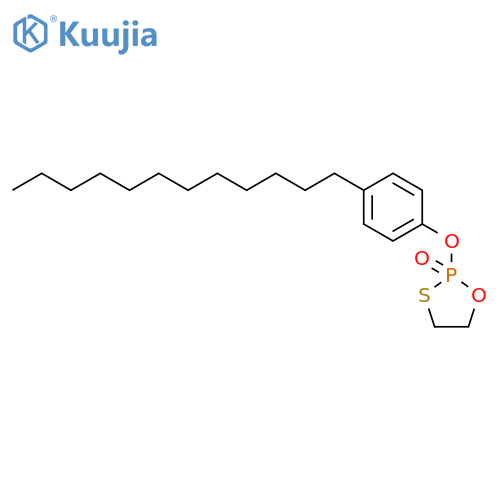 1,3,2-Oxathiaphospholane, 2-(4-dodecylphenoxy)-, 2-oxide structure
