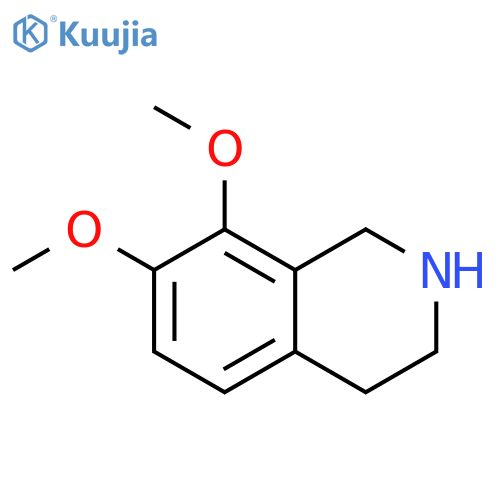 7,8-dimethoxy-1,2,3,4-tetrahydroisoquinoline structure
