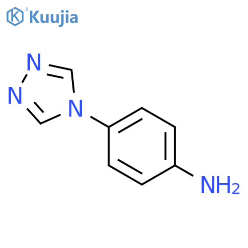 4-(4H-1,2,4-Triazol-4-yl)aniline structure