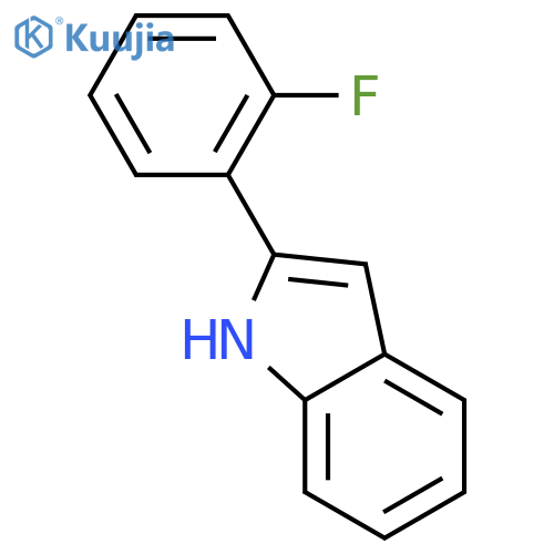 2-(2-Fluorophenyl)-1H-indole structure