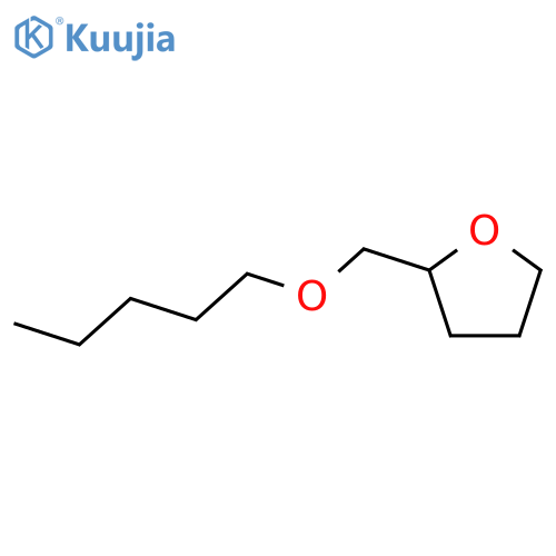 FURAN, TETRAHYDRO-2-[(PENTYLOXY)METHYL]- structure