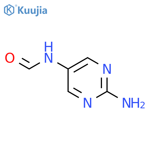 formamide, n-(2-amino-5-pyrimidinyl)- (9ci) structure