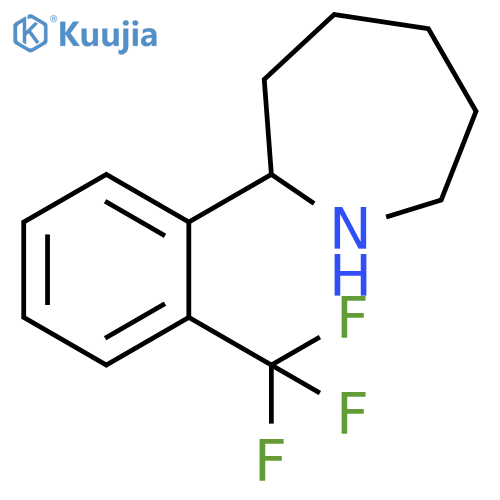 2-[2-(trifluoromethyl)phenyl]azepane structure