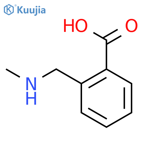2-(Methylamino)methylbenzoic Acid Hydrochloride structure