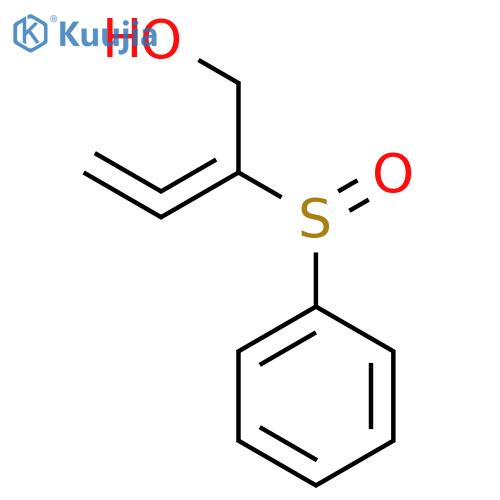 2,3-BUTADIEN-1-OL, 2-(PHENYLSULFINYL)- structure