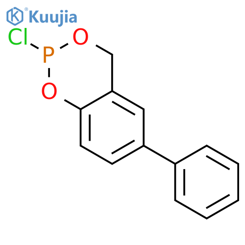 4H-1,3,2-Benzodioxaphosphorin, 2-chloro-6-phenyl- structure