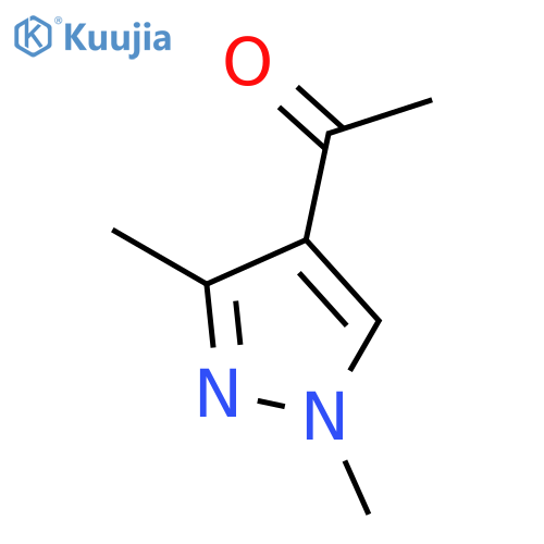 1-(1,3-dimethylpyrazol-4-yl)ethanone structure