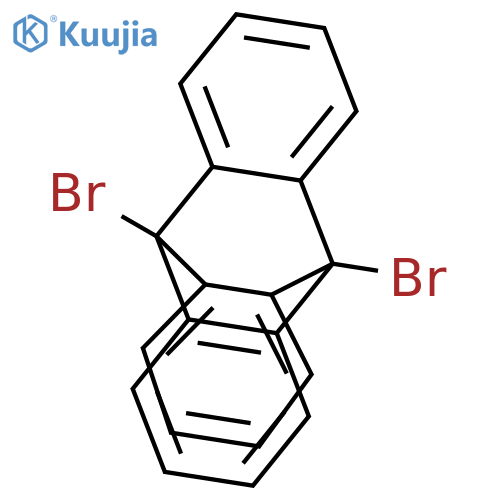 9,10[1',2']-Benzenoanthracene, 2,3-dibromo-9,10-dihydro- structure
