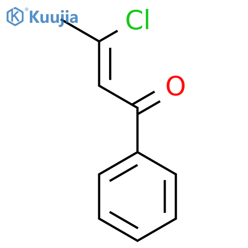 2-Buten-1-one, 3-chloro-1-phenyl-, (Z)- structure