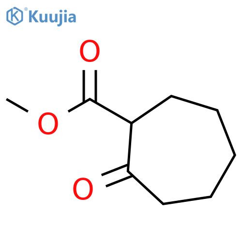 methyl 2-oxocycloheptane-1-carboxylate structure