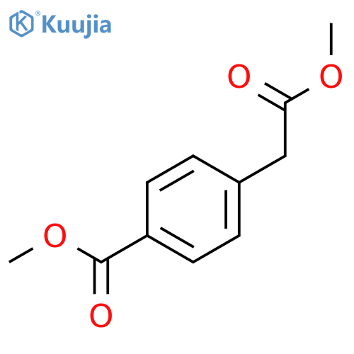 4-Methoxycarbonylmethyl-benzoic Acid Methyl Ester structure