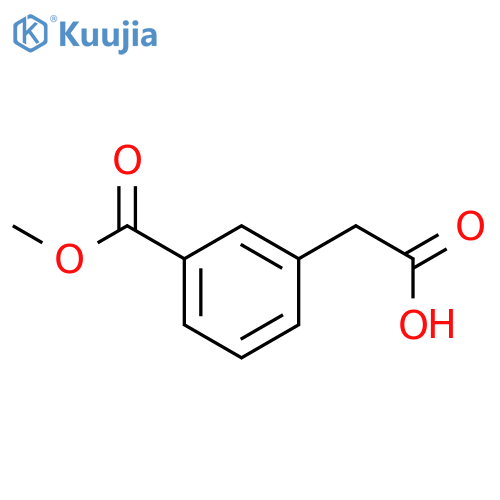 2-(3-(Methoxycarbonyl)phenyl)acetic acid structure