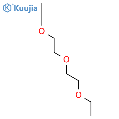 Propane,2-[2-(2-ethoxyethoxy)ethoxy]-2-methyl- structure