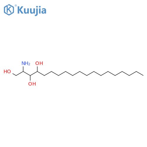 1,3,4-Nonadecanetriol, 2-amino-, (2S,3S,4R)- structure