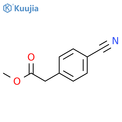 methyl 2-(4-cyanophenyl)acetate structure