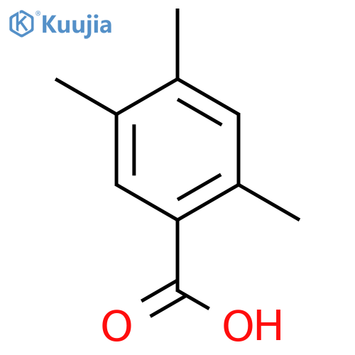 2,4,5-Trimethylbenzoic acid structure