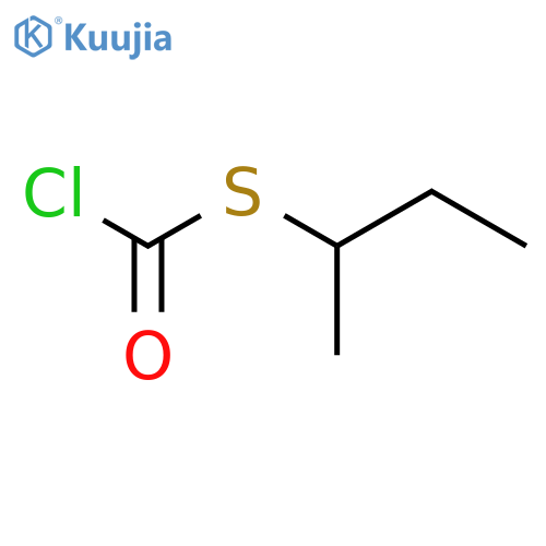 s-sec-butyl chlorothioformate structure