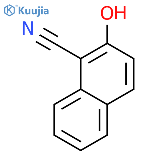 1-Naphthalenecarbonitrile, 2-hydroxy- structure