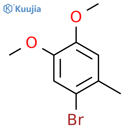 2-\u200bBromo-\u200b4,\u200b5-\u200bdimethoxytoluene structure