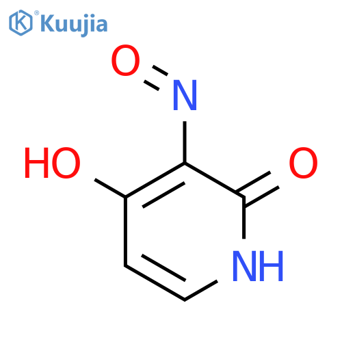 2(1H)-Pyridinone, 4-hydroxy-3-nitroso- structure